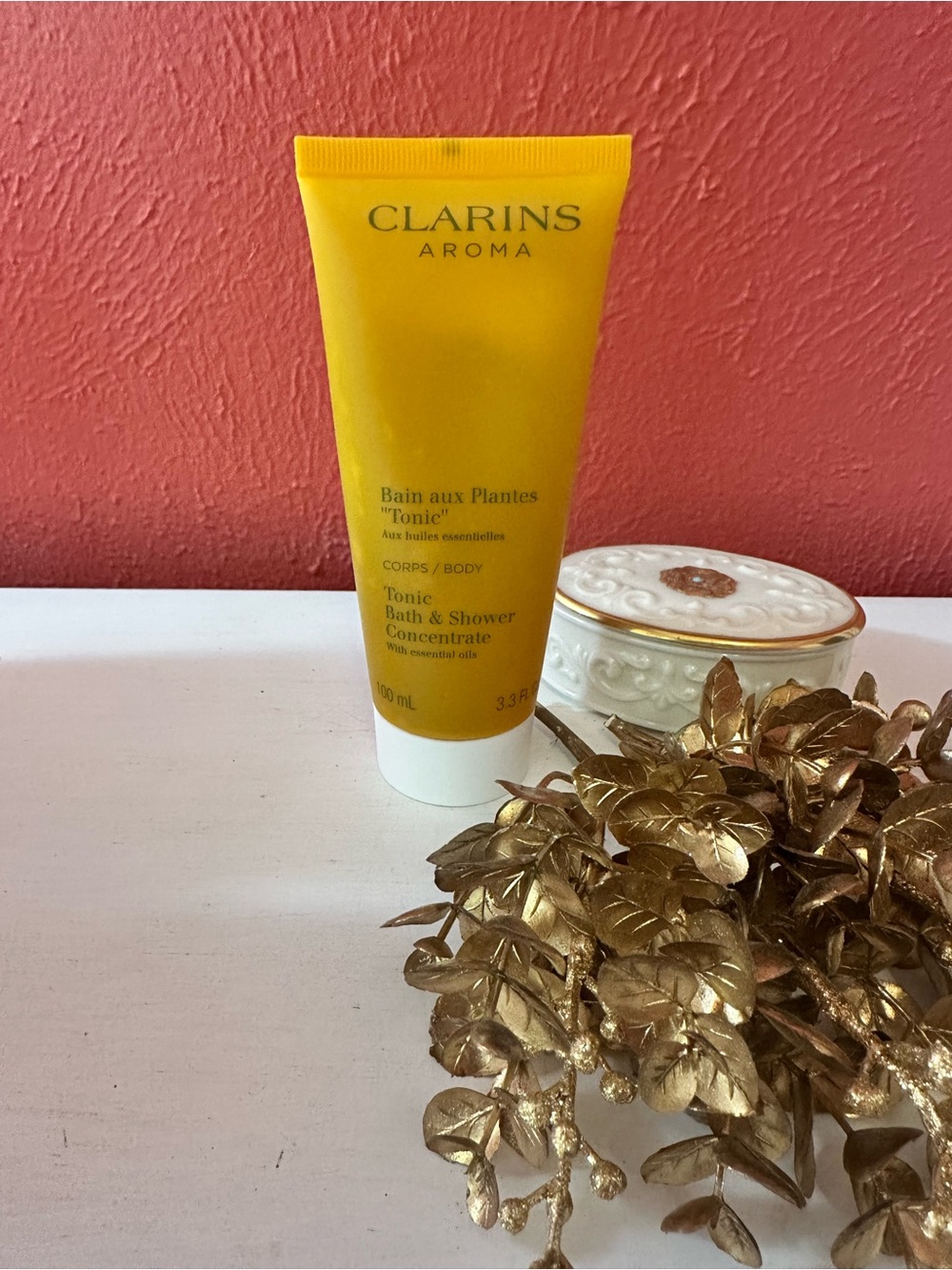 Clarins Aroma Tonic Bath & Shower Concentrate - Yellow Tube